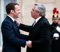 En París, Alberto Fernández se reunirá con su par Emmanuel Macron.