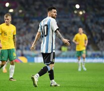 Lionel Messi, un gol y un segundo tiempo para el recuerdo (Fuente: AFP) (Fuente: AFP) (Fuente: AFP)