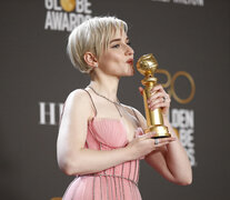 Julia Garner, premiada por su gran trabajo en &amp;quot;Ozark&amp;quot;. (Fuente: EFE) (Fuente: EFE) (Fuente: EFE)