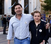 Graciela Sosa y Silvino Baéz, los padres de Fernando, asesinado a golpes hace tres años en Villa Gessell.  (Fuente: NA) (Fuente: NA) (Fuente: NA)