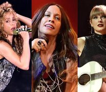 Shakira, Alanis Morissette y Taylor Swift le dedicaron canciones a sus ex. (Fuente: EFE) (Fuente: EFE) (Fuente: EFE)