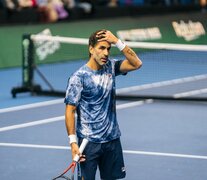 Máximo González, protagonista en el punto de dobles, no lo puede creer. (Fuente: Federación de Tenis de Finlandia) (Fuente: Federación de Tenis de Finlandia) (Fuente: Federación de Tenis de Finlandia)