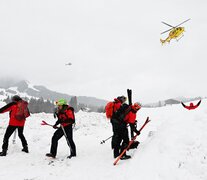 Las víctimas por las avalanchas en Austria alcanzaron los ocho fallecidos. (Foto: AFP)