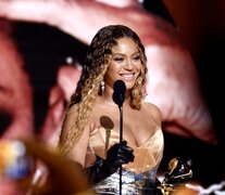 Beyoncé se convirtió en la máxima ganadora histórica del Grammy. (Fuente: AFP) (Fuente: AFP) (Fuente: AFP)