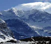 Un montañista estadounidense falleció en el Aconcagua y es la tercera víctima en 5 días. Imagen: Télan. 