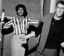 Aretha Franklin y Burt Bacharach. (Fuente: AFP) (Fuente: AFP) (Fuente: AFP)