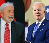 Lula y Biden mantendrán un encuentro este viernes en Washington. (Fuente: AFP) (Fuente: AFP) (Fuente: AFP)