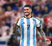 Rodrigo De Paul inmortalizó su nombre en Qatar 2022 (Fuente: EFE) (Fuente: EFE) (Fuente: EFE)