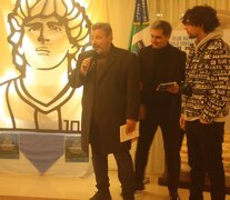 Víctor Santa María, en la presentación de &amp;quot;Diego Iluminado&amp;quot;