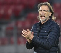 Ricardo Gareca, exjugador de Boca y River, exDT de Vélez y Perú. (Fuente: AFP) (Fuente: AFP) (Fuente: AFP)