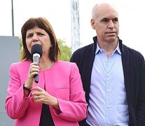 Patricia Bullrich y Horacio Rodríguez Larreta se cruzaron duramente en un encuentro virtual. (Fuente: NA) (Fuente: NA) (Fuente: NA)