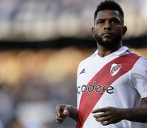 El colombiano es el delantero titular de River (Fuente: Fotobaires) (Fuente: Fotobaires) (Fuente: Fotobaires)