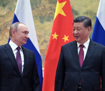 Vladimir Putin y Xi Jinping. (Fuente: AFP) (Fuente: AFP) (Fuente: AFP)