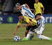 El Sub 20 argentino no pudo lograr su plaza mundialista en el Sudamericano. (Fuente: AFP) (Fuente: AFP) (Fuente: AFP)