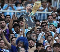 El público colmó el estadio en Santiago (Fuente: AFP) (Fuente: AFP) (Fuente: AFP)
