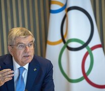 El presidente del Comité Olímpico, Thomas Bach (Fuente: NA) (Fuente: NA) (Fuente: NA)