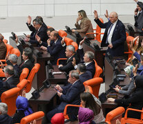 El parlamento turco votó mayoritariamente la aprobación. (Fuente: AFP) (Fuente: AFP) (Fuente: AFP)