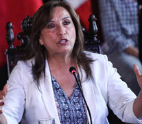 Dina Boluarte, presidenta de Perú. (Fuente: AFP) (Fuente: AFP) (Fuente: AFP)