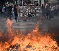 El presidente de Francia Emmanuel Macron calificó de jaurías a los manifestantes. (Fuente: AFP) (Fuente: AFP) (Fuente: AFP)
