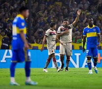 Ramón Abila festeja su gol contra Boca (Fuente: Télam) (Fuente: Télam) (Fuente: Télam) (Fuente: Télam) (Fuente: Télam)