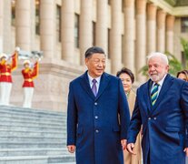 El presidente de China recibió a su par brasileñoen Beijing. (Fuente: Télam) (Fuente: Télam) (Fuente: Télam)