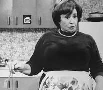 Doña Petrona, la pionera de las cocinera por TV en el país. 