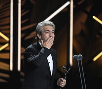 Ricardo Darín dedicó su premio al fiscal Julio César Strassera. (Fuente: AFP) (Fuente: AFP) (Fuente: AFP)
