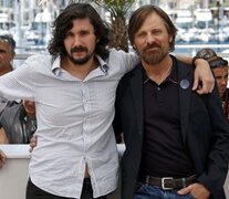 Alonso y Mortensen en Cannes 2014, cuando estrenaron &amp;quot;Jauja&amp;quot;. 