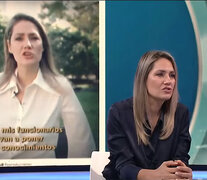 Carolina Losada ayer en El Tres. (Fuente: Captura de TV) (Fuente: Captura de TV) (Fuente: Captura de TV)