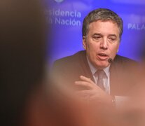 Nicolás Dujovne, ministro de Economía de Macri y responsable del descabellado préstamo del FMI. (Fuente: Joaquín Salguero) (Fuente: Joaquín Salguero) (Fuente: Joaquín Salguero)
