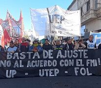 La marcha de Rosario.