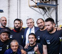 El Presidente celebró el Día de los Trabajadores de Empresas Recuperadas en Lavallol. 