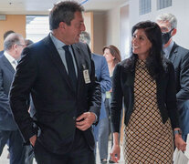Massa y Ghita Gopinath, mano derecha de Georgieva en el Fondo Monetario