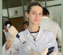 Agustina Visotto, la bonaerense que participará en la Olimpiada Internacional de Biología.