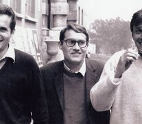 Tres de los siete hermanos Bellocchio, en la década del &amp;#39;60. 