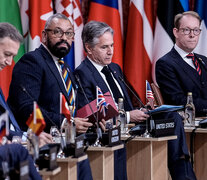Debate en la cumbre de la OTAN en Oslo. (Fuente: AFP) (Fuente: AFP) (Fuente: AFP)