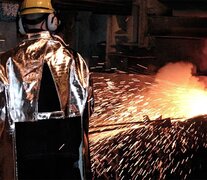 La siderurgia es uno de los sectores que se expandió en el primer cuatrimestre. (Fuente: Télam) (Fuente: Télam) (Fuente: Télam)