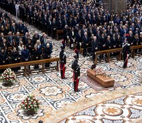 El funeral de Berlusconi en la catedral de Milán. (Fuente: EFE) (Fuente: EFE) (Fuente: EFE)