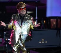 Elton John dio en Glastonbury el último show de su carrera. (Fuente: AFP) (Fuente: AFP) (Fuente: AFP)