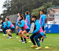 Las jugadoras de la Selección se entrenaro en Ezeiza. (Fuente: Prensa AFA) (Fuente: Prensa AFA) (Fuente: Prensa AFA) (Fuente: Prensa AFA)