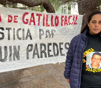 Soledad Paredes, madre del adolescente asesinado, reclama justicia. (Fuente: REDES) (Fuente: REDES) (Fuente: REDES)