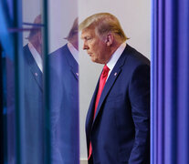 Trump perdido en un laberinto legal. (Fuente: AFP) (Fuente: AFP) (Fuente: AFP)