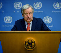 António Guterrez en la ONU. (Fuente: AFP) (Fuente: AFP) (Fuente: AFP)