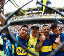 Hinchas de Boca festejan el día del Hincha de Boca. (Fuente: Boca Juniors) (Fuente: Boca Juniors) (Fuente: Boca Juniors)
