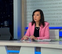 Julie Kozack, actual portavoz del FMI.