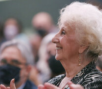 Estela de Carlotto, presidenta de Abuelas de Plaza de Mayo, encabeza el jurado. (Fuente: Leandro Teysseire) (Fuente: Leandro Teysseire) (Fuente: Leandro Teysseire)