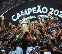 Fluminense levanta la primera Copa Libertadores de su historia. (Fuente: Télam) (Fuente: Télam) (Fuente: Télam)
