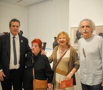 Tristán Bauer, Graciela Taquini, Diana Saiegh y Daniel Santoro.  (Fuente: Sandra Cartasso) (Fuente: Sandra Cartasso) (Fuente: Sandra Cartasso)