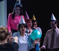 La obra puede verse este sábado en el Teatro del Pueblo. 