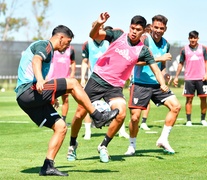 El plantel volvió a los entrenamientos (Fuente: Prensa River) (Fuente: Prensa River) (Fuente: Prensa River)